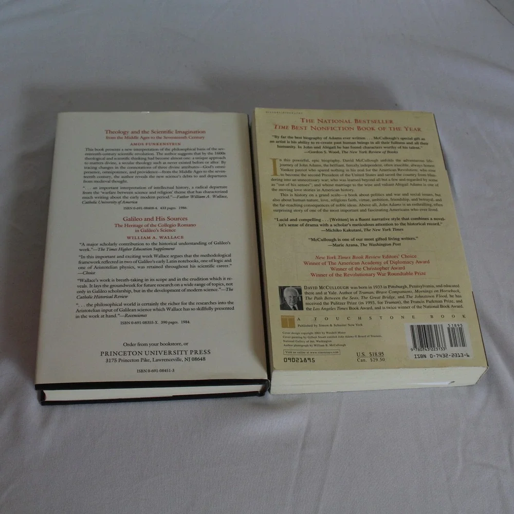 Galileo Heretic‎ & John Adams History Books Biography Political Science